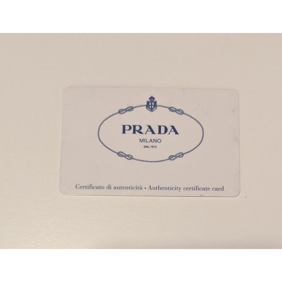 PRADA Black Saffiano Leather Wallet with Gold Zipper COA Card Included - Picture 12 of 16